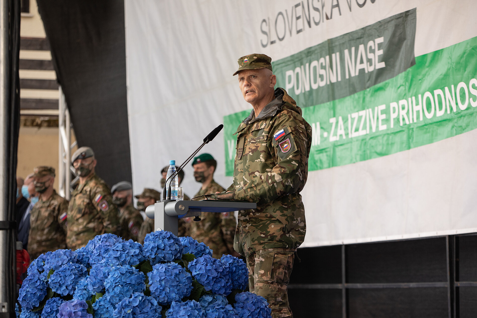 Govornik načelnik Generalštaba Slovenske vojske